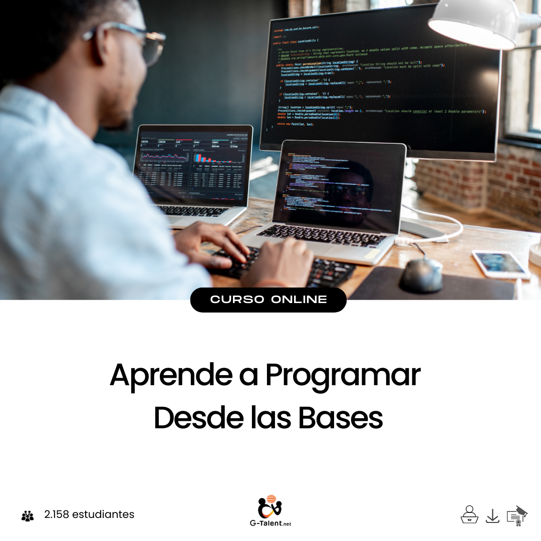 Aprende a programar desde las bases