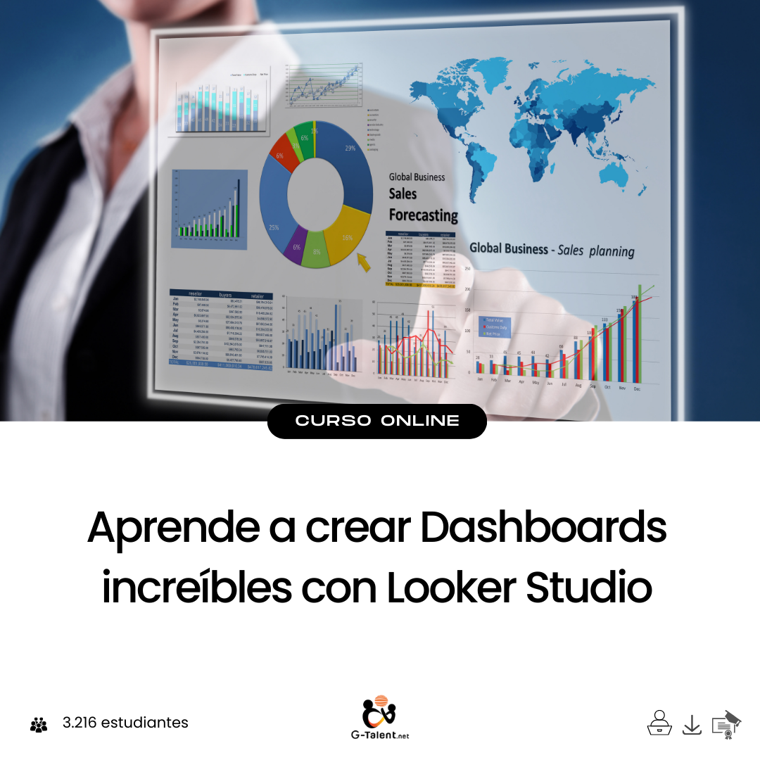 Aprende a crear Dashboards increíbles con Looker Studio