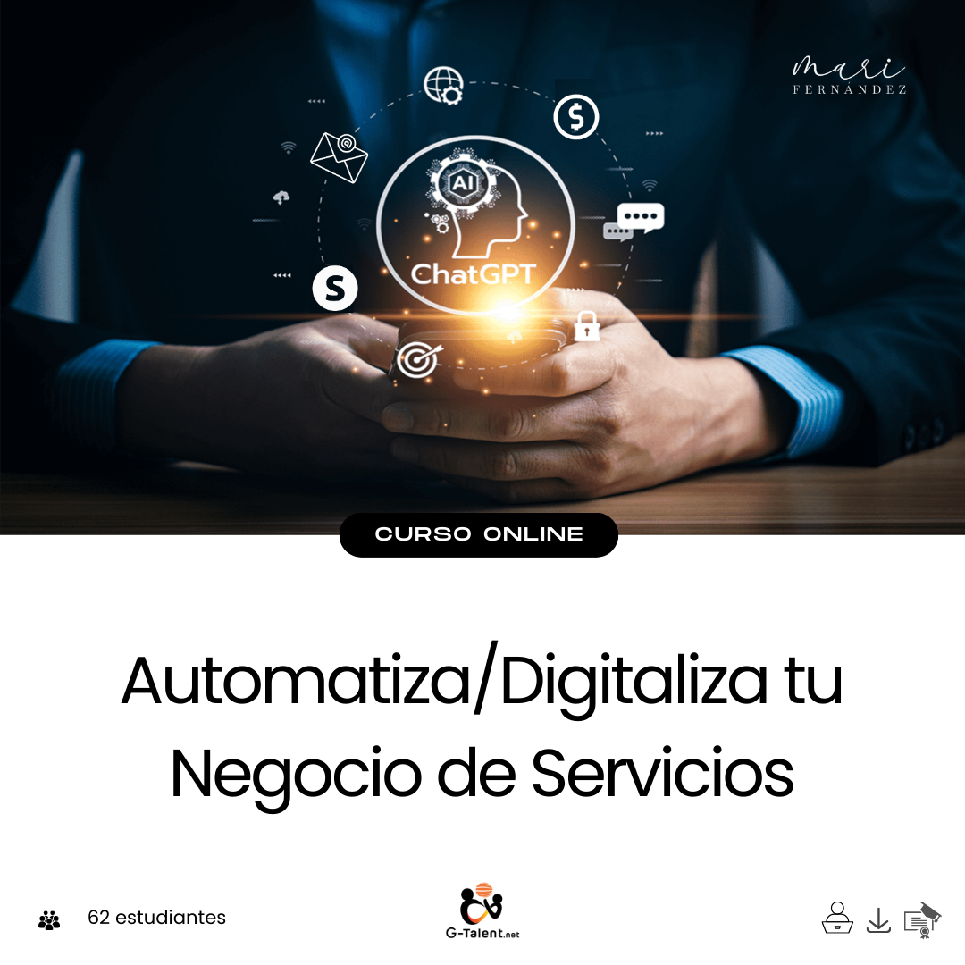 Automatiza/Digitaliza tu Negocio de Servicios