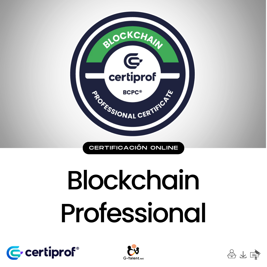 Certificación Blockchain Professional Certificate - BCPC®