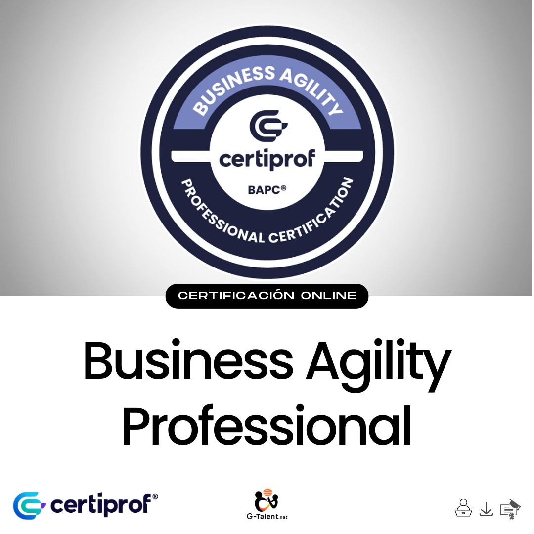 Certificación Business Agility Professional - BAPC™