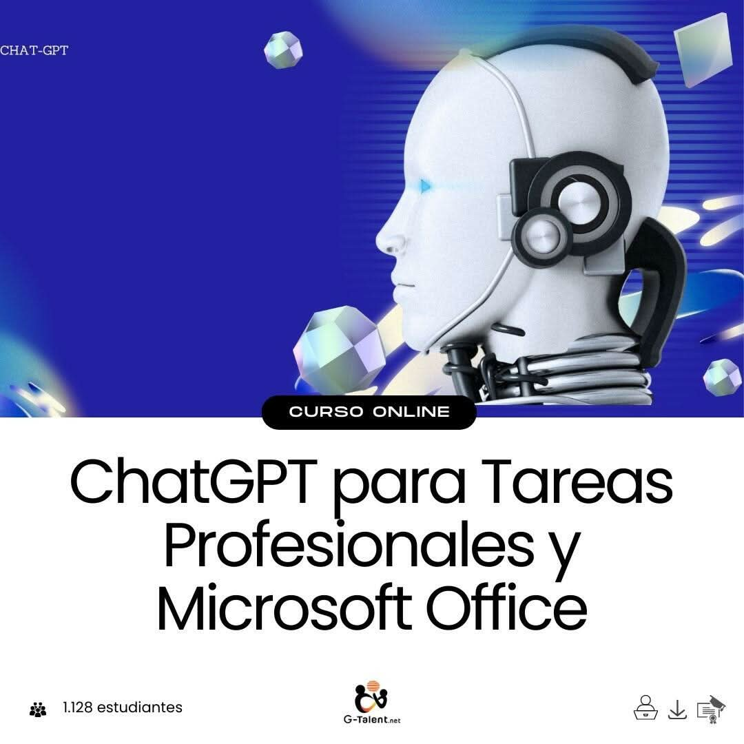 ChatGPT para Tareas Profesionales y Microsoft Office.