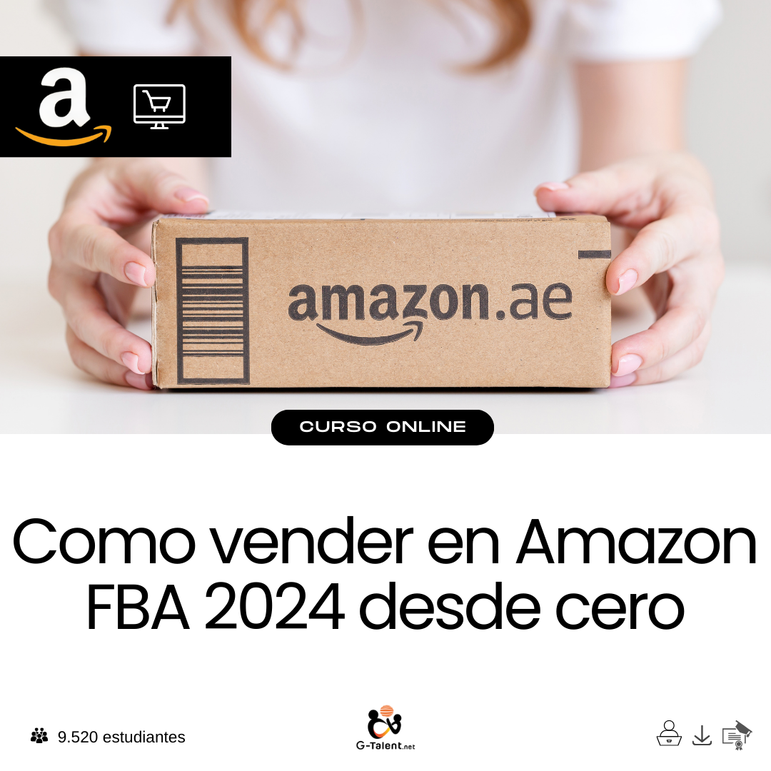 Cómo vender en Amazon FBA 2024 desde cero