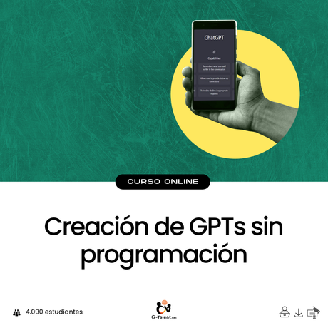 Creación de GPTs sin programación.