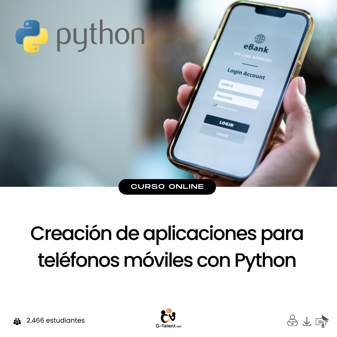 Creación de aplicaciones para teléfonos móviles con Python