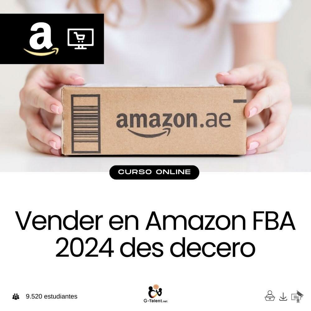 Como vender en Amazon FBA 2024 desde cero.