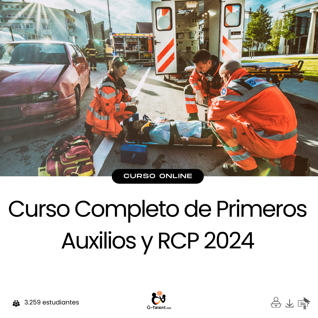 Curso Completo de Primeros Auxilios y RCP 2024