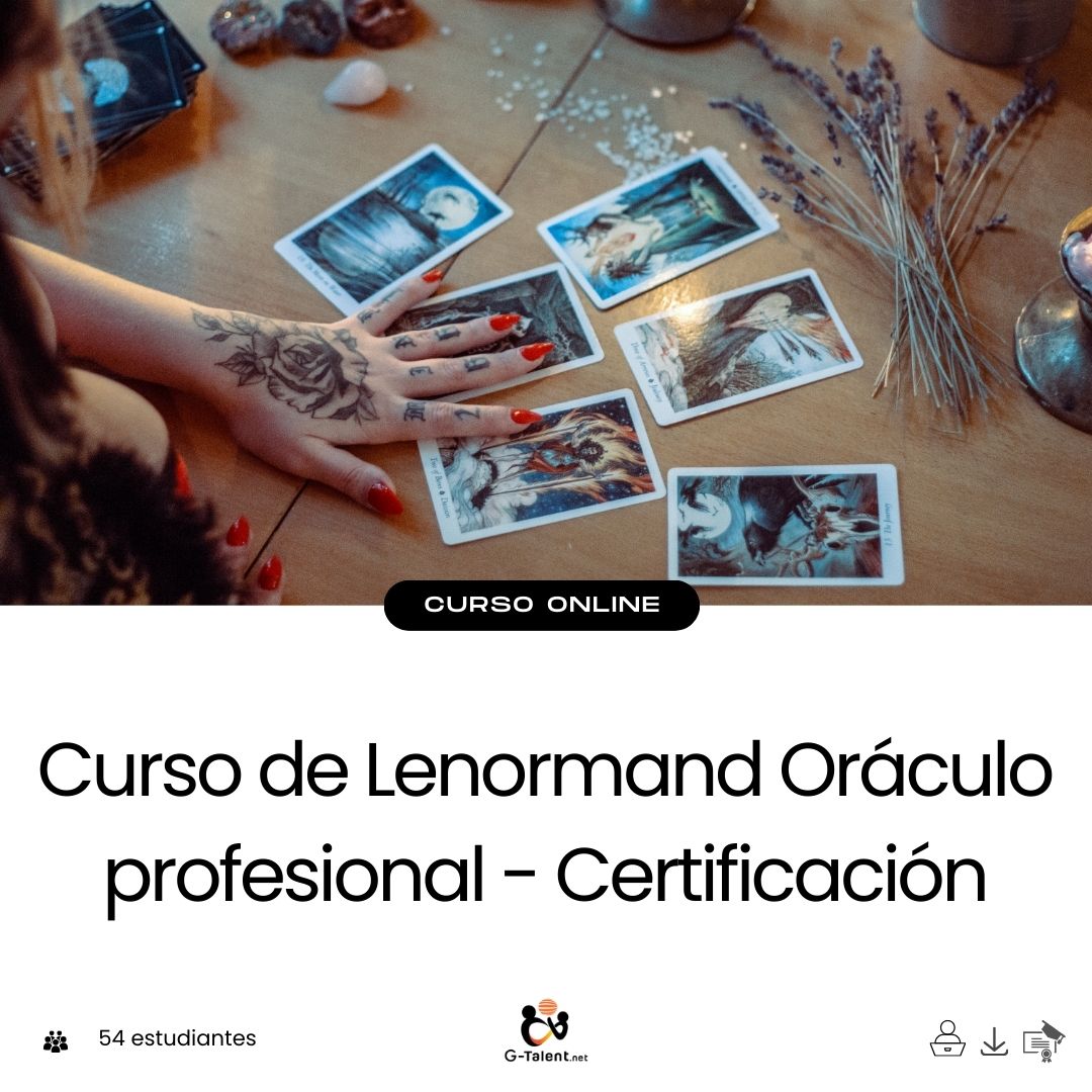 Curso de Lenormand Oráculo profesional - Certificación