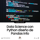 Data Science con Python diseño de Pandas.