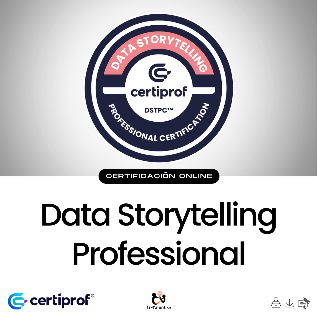 Certificación Data Storytelling Professional  - DSTPC™