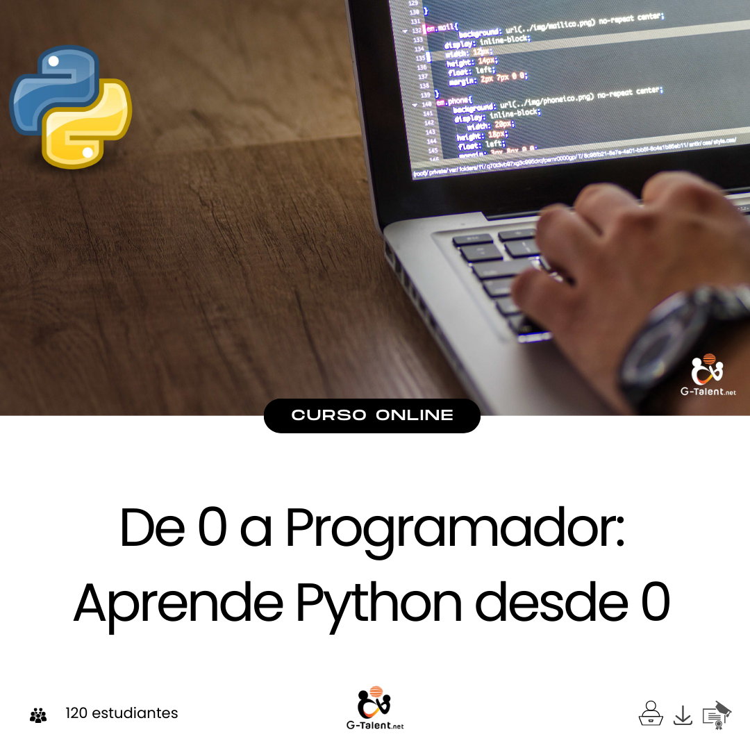 De 0 a Programador: Aprende Python desde 0