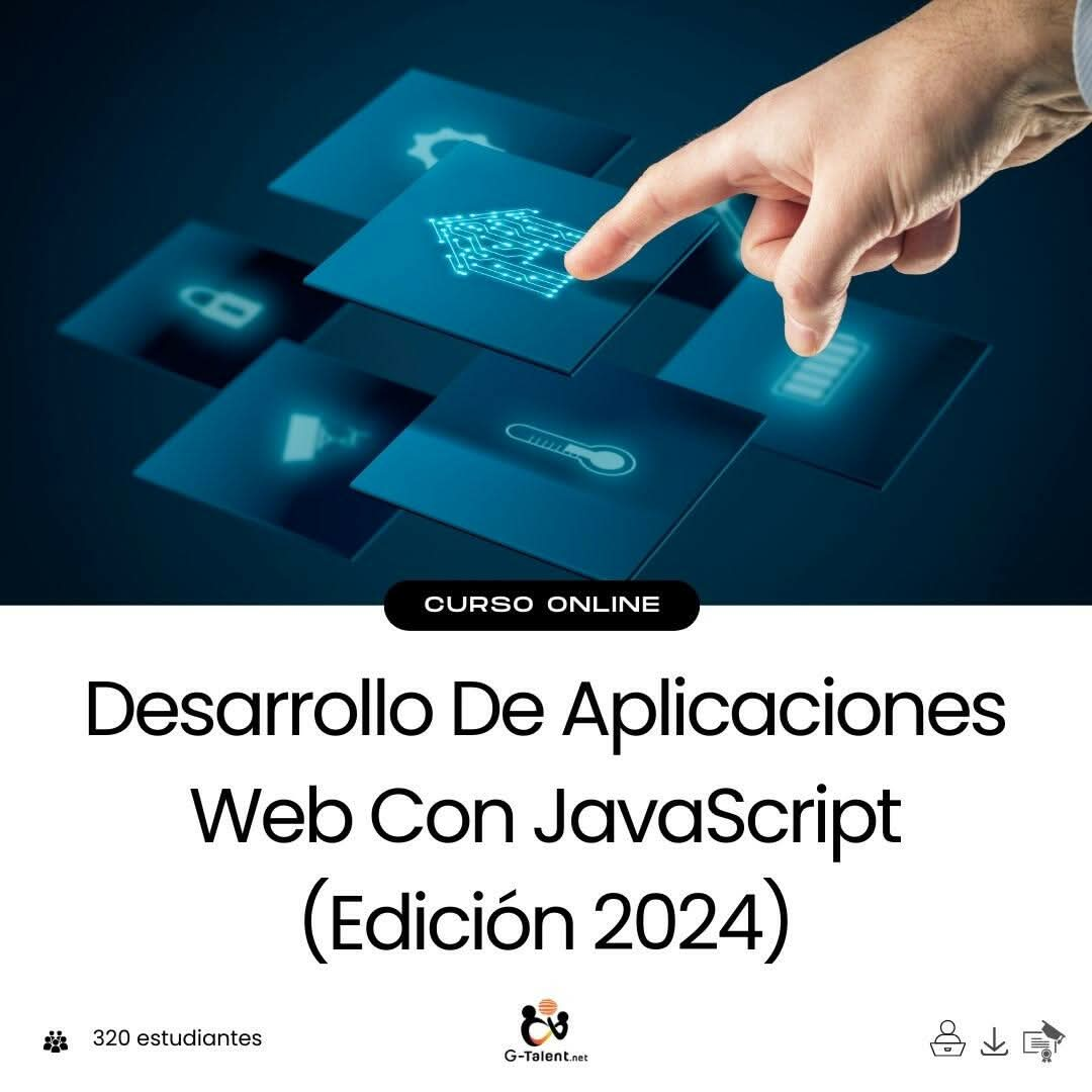 Desarrollo De Aplicaciones Web Con JavaScript (Edición 2024)