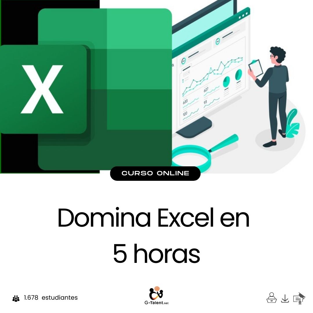 Domina Excel en 5 horas