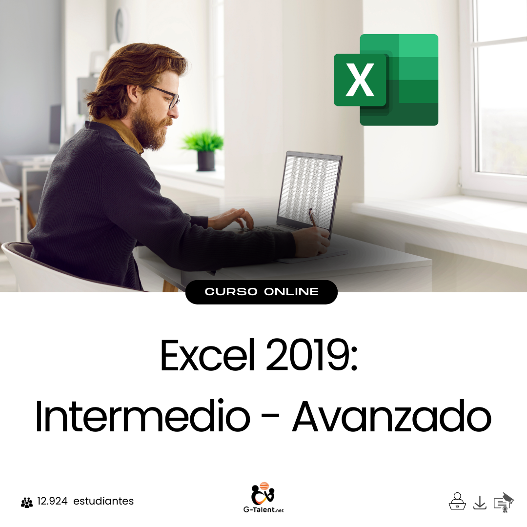 Excel 2019: Intermedio - Avanzado