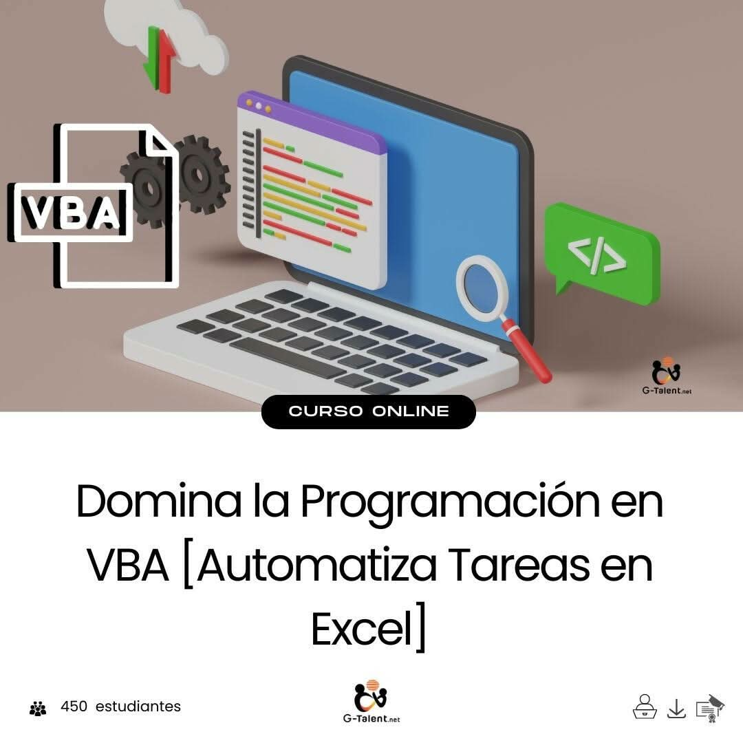 Domina la Programación en VBA [Automatiza Tareas en Excel]