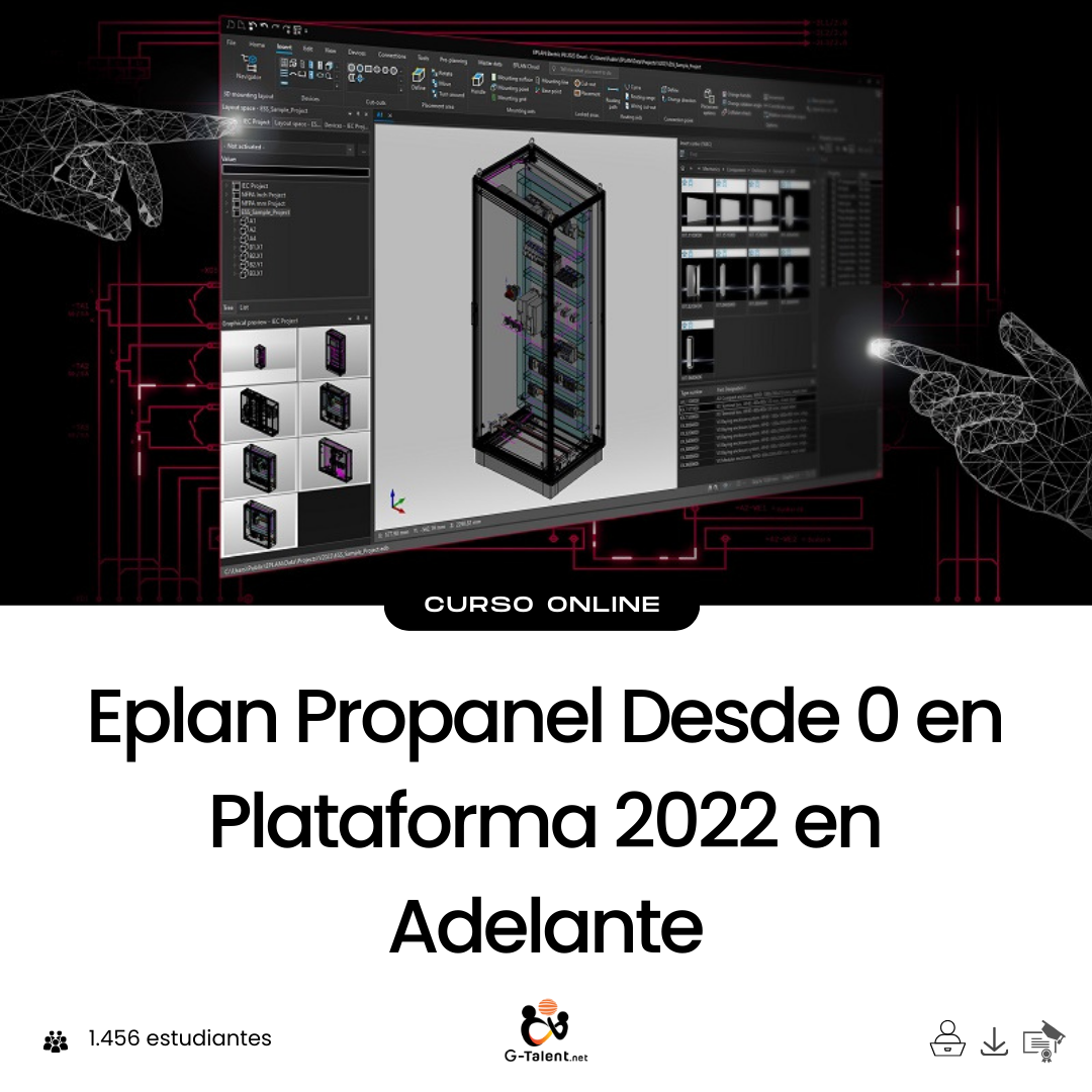 Eplan Propanel Desde 0 en Plataforma 2022 en Adelante