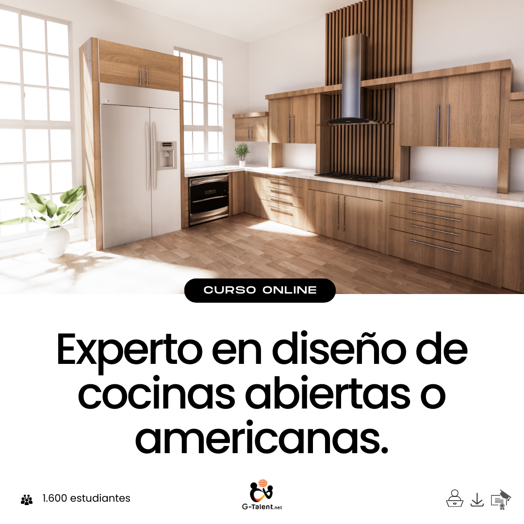 EXPERTO en Diseño de Cocinas Impartido por Arquitectos.