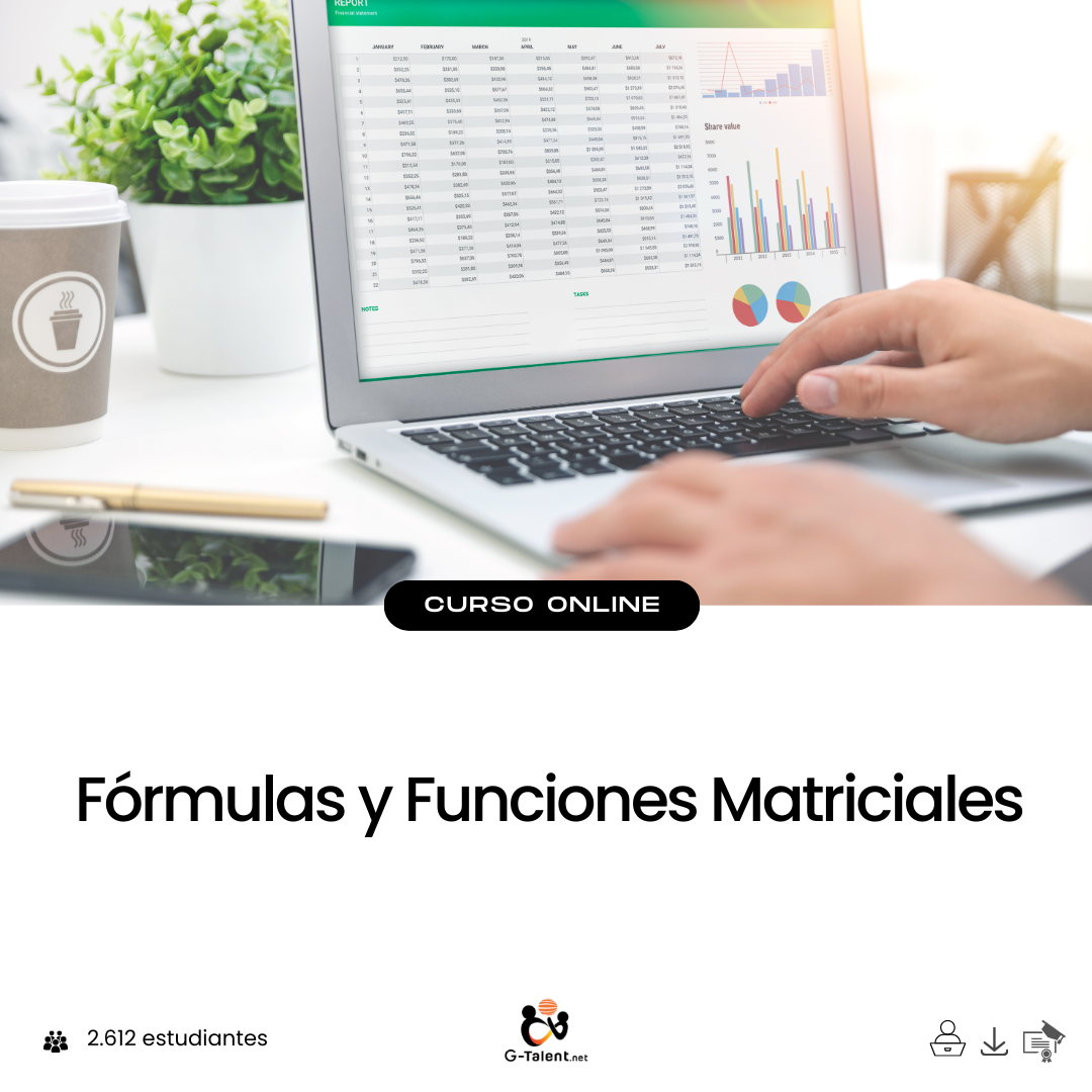 Fórmulas y Funciones Matriciales.