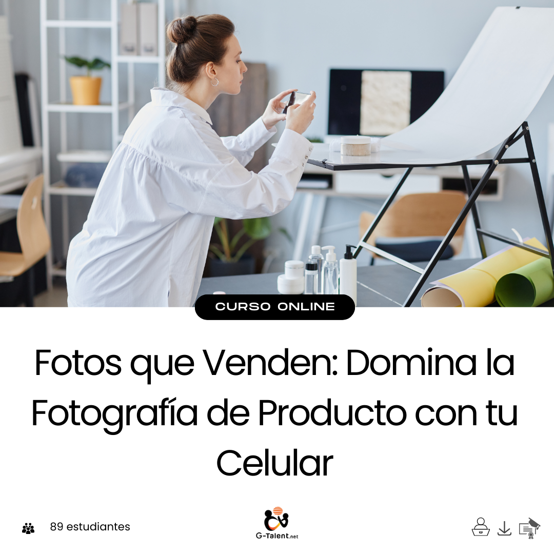 Fotos que Venden: Domina la Fotografía de Producto con tu Celular