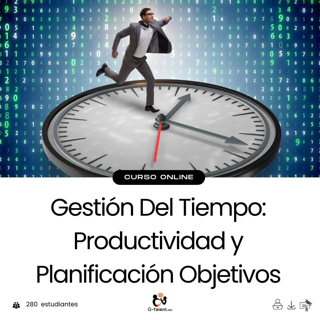 Gestión Del Tiempo: Productividad y Planificación Objetivos