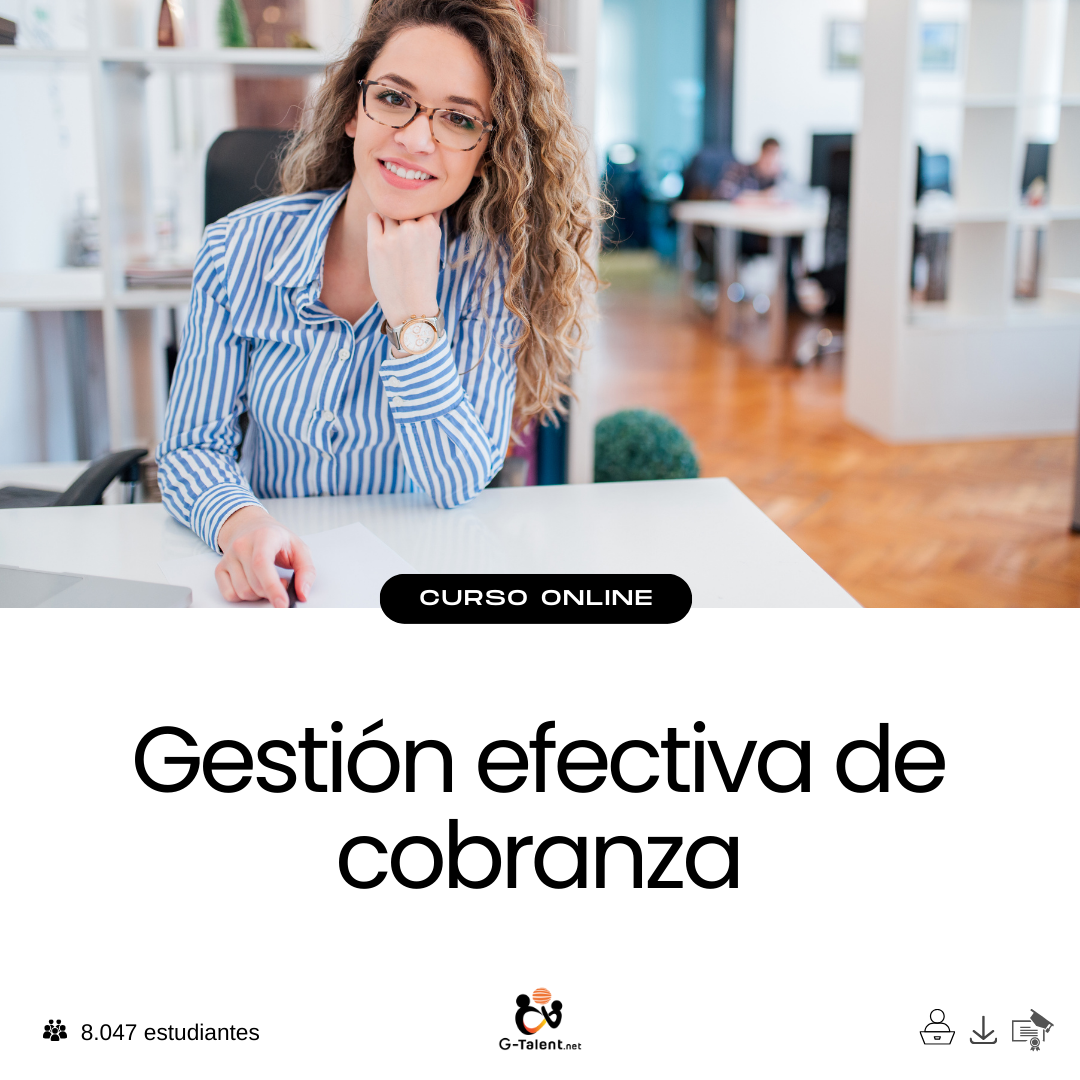 Gestión efectiva de cobranza.