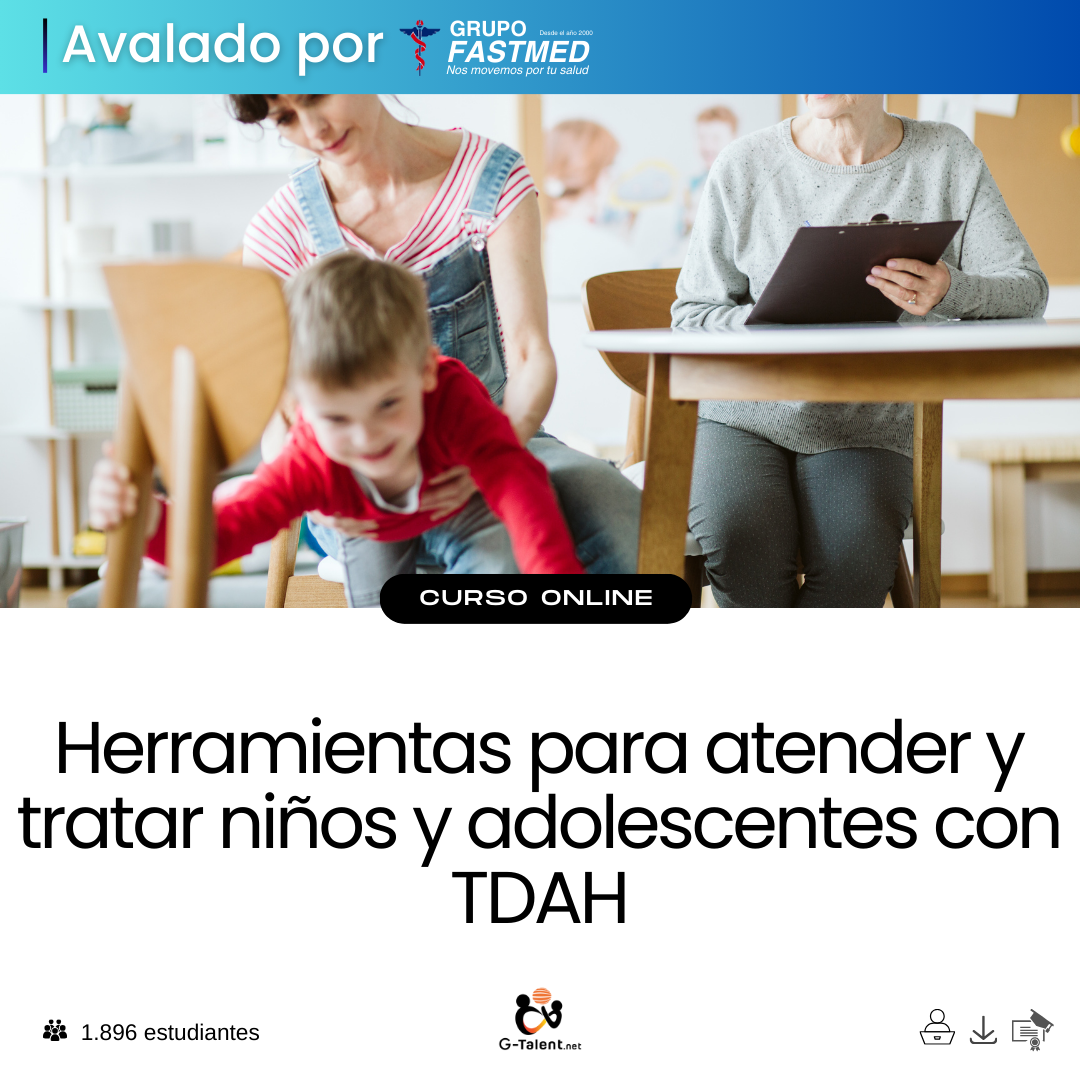 Herramientas para atender y tratar niños y adolescentes con TDAH.