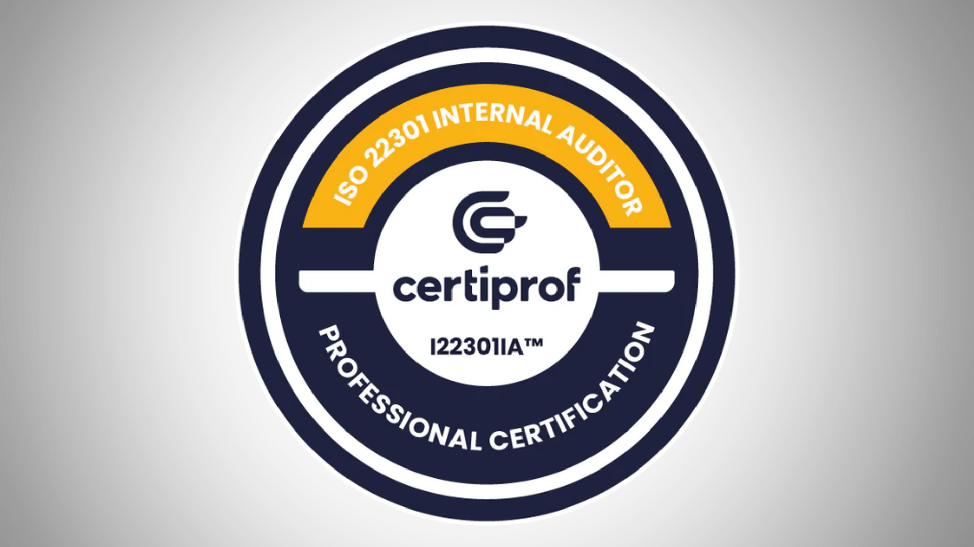 Certified ISO 22301 Internal Auditor - I22301IA