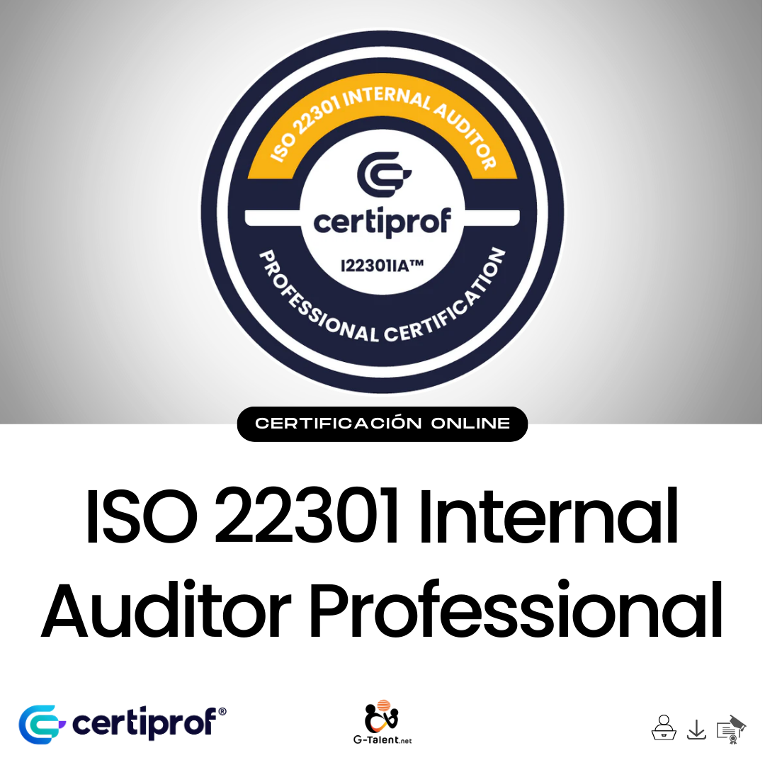 Certified ISO 22301 Internal Auditor - I22301IA