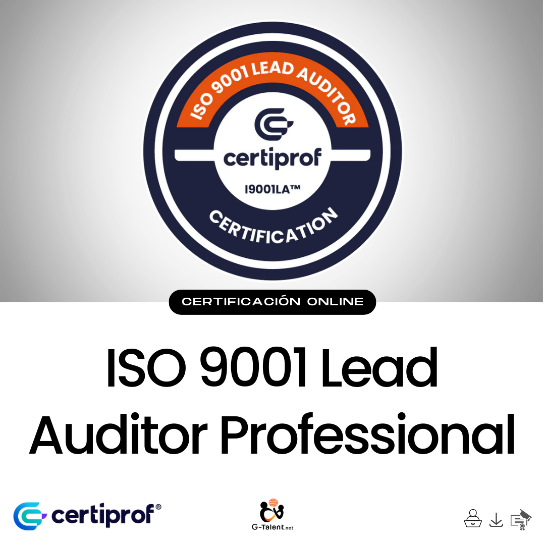 Certified ISO 9001:2015 Lead Auditor - I9001LA