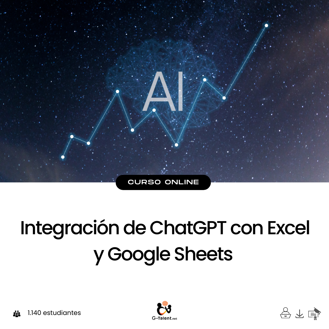 Integración de ChatGPT con Excel y Google Sheets