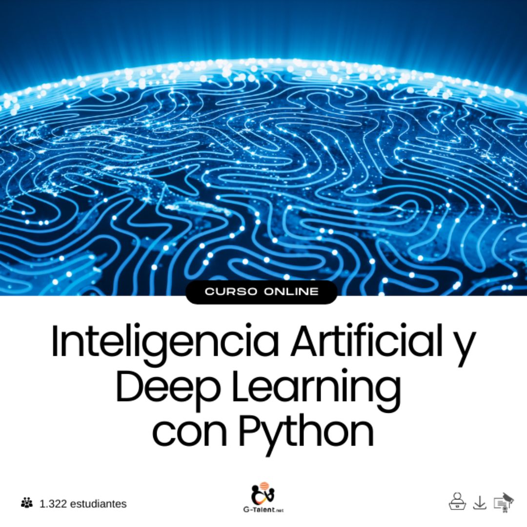 Inteligencia Artificial y Deep Learning con Python.