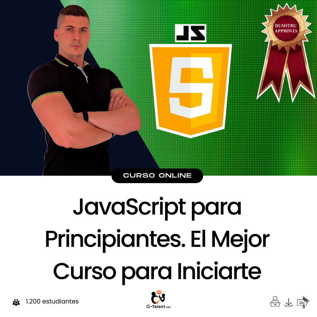 JavaScript para Principiantes. El Mejor Curso para Iniciarte