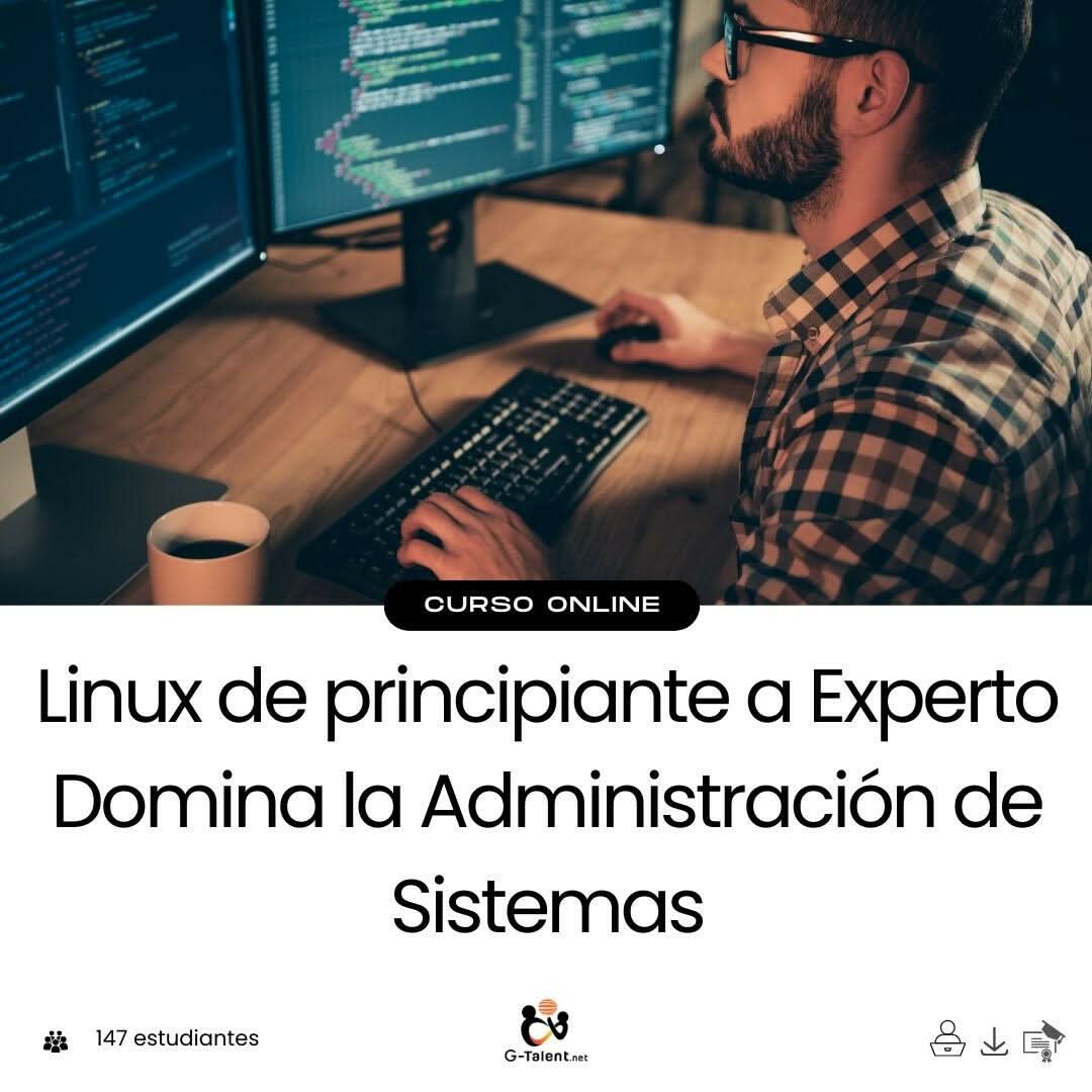 Linux de principiante a Experto Domina la Administración de Sistemas