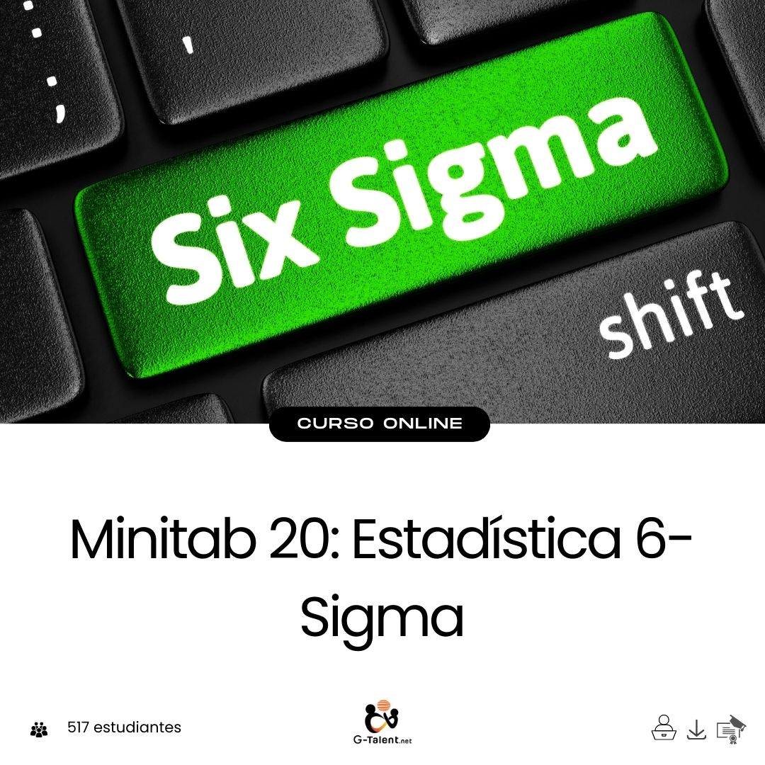 Minitab 20: Estadística 6-Sigma