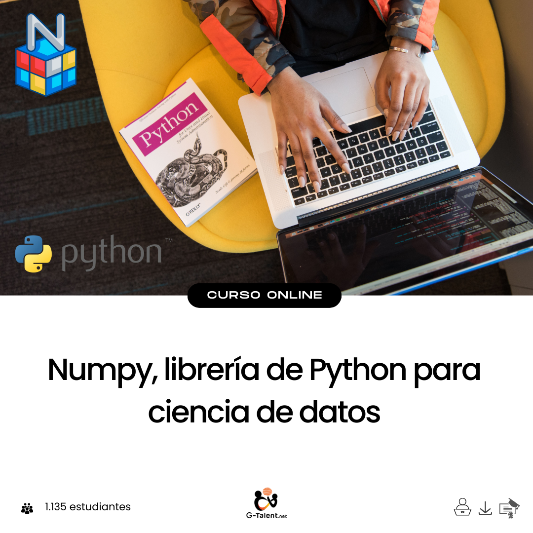 Numpy, librería de Python para ciencia de datos