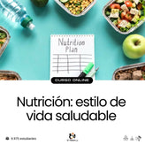 Nutrición: estilo de vida saludable.