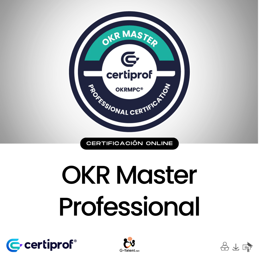 Certificación OKR Master Professional - OKRMCP™