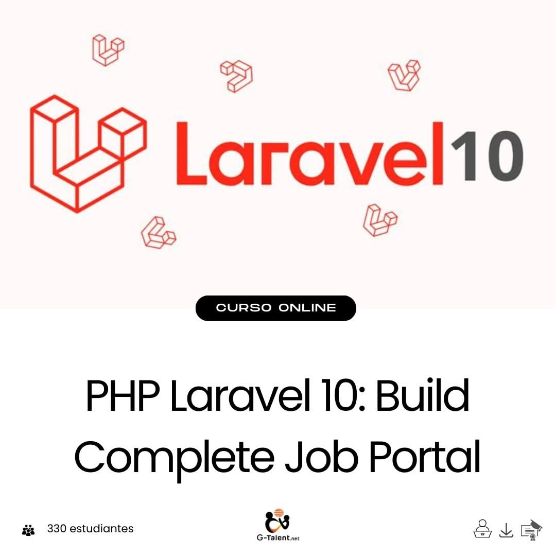 PHP Laravel 10: Build Complete Job Portal