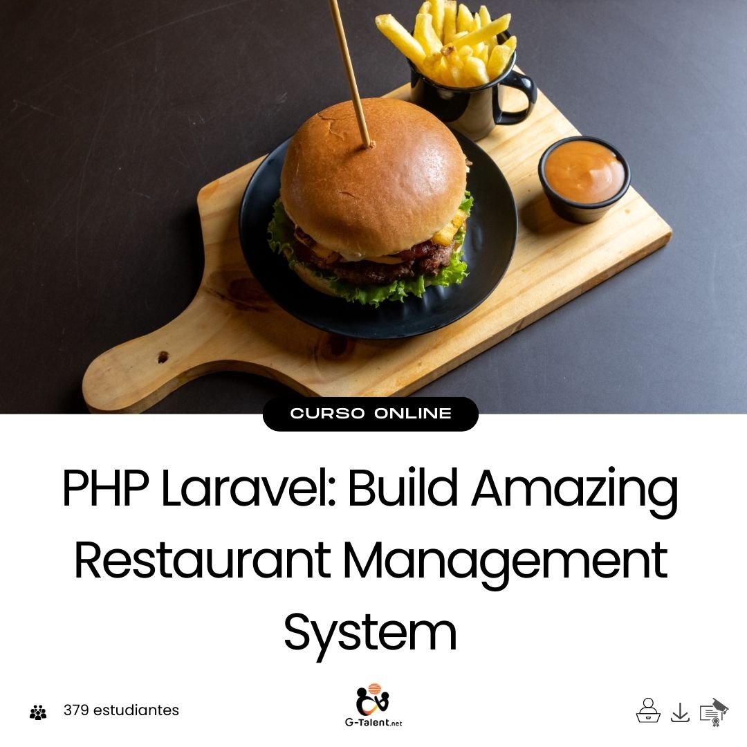 PHP Laravel: Build Amazing Restaurant Management System