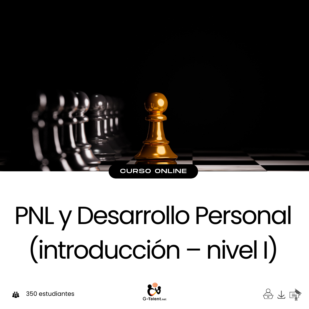 PNL y Desarrollo Personal (introducción – nivel I)