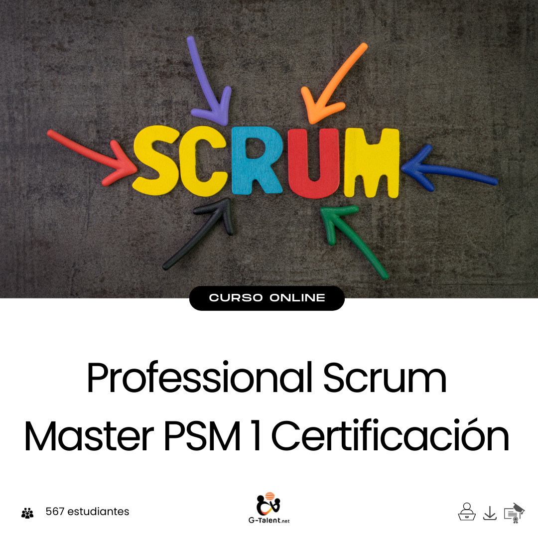 Professional Scrum Master PSM 1 Certificación