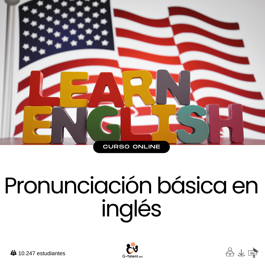 Pronunciación básica en inglés.