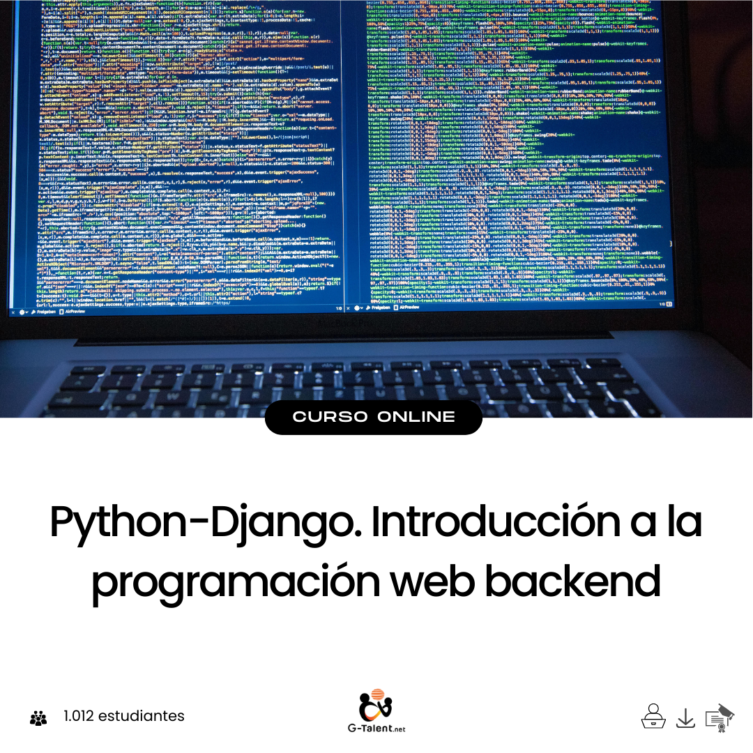 Python-Django: Introducción a la programación web backend