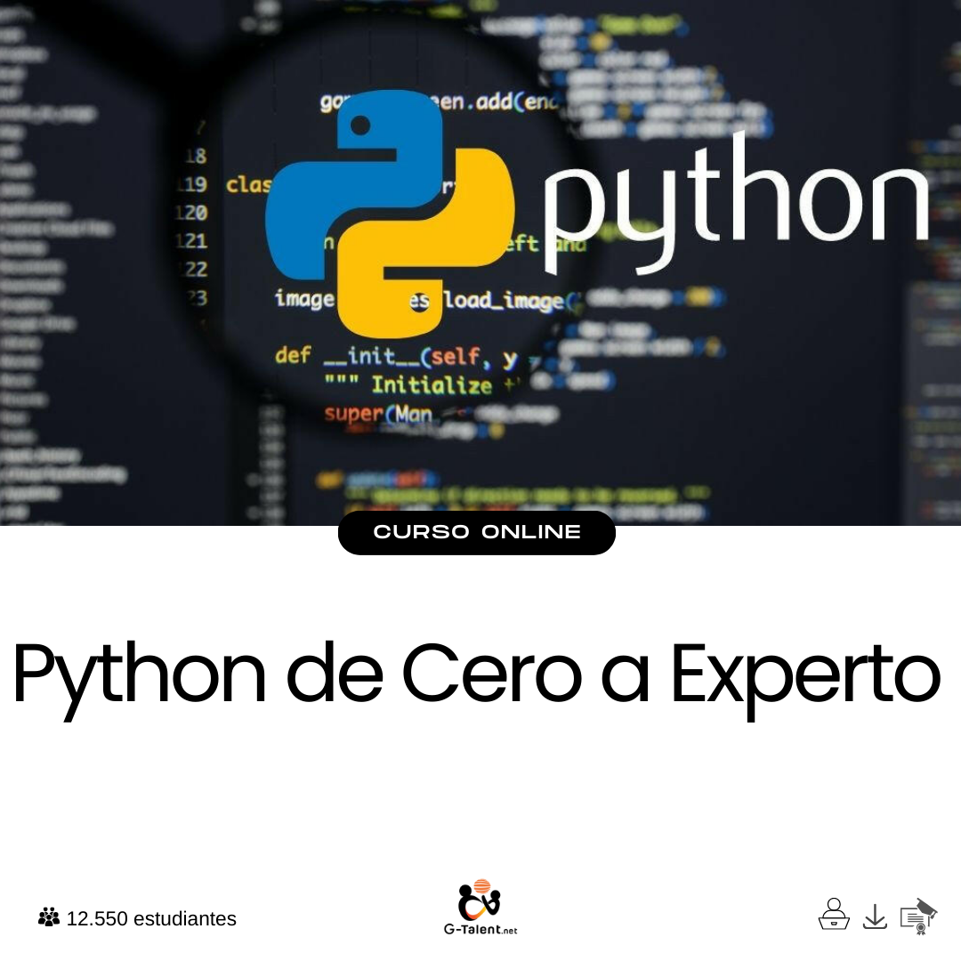 Python de Cero a Experto.