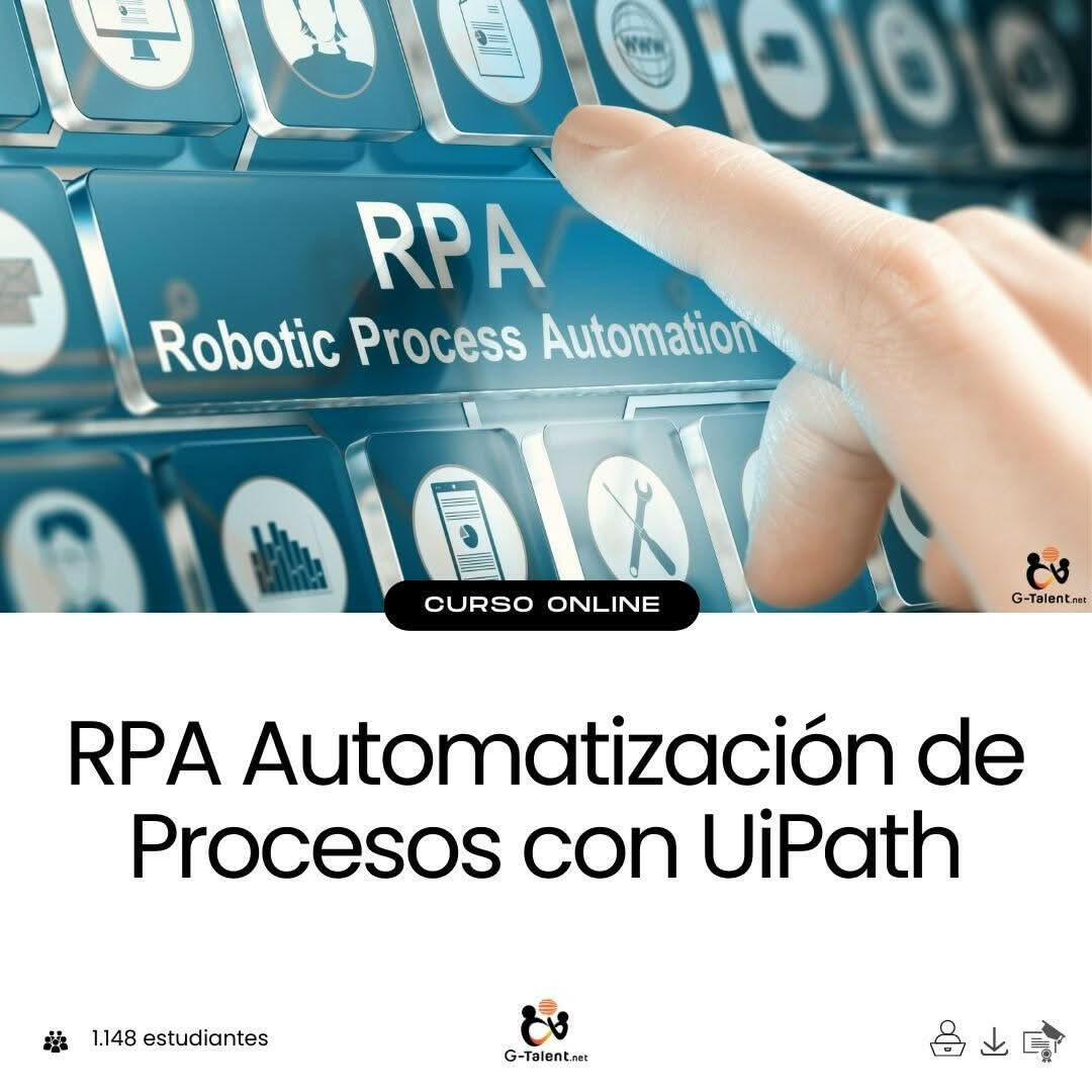 RPA - Automatización de Procesos con UiPath.