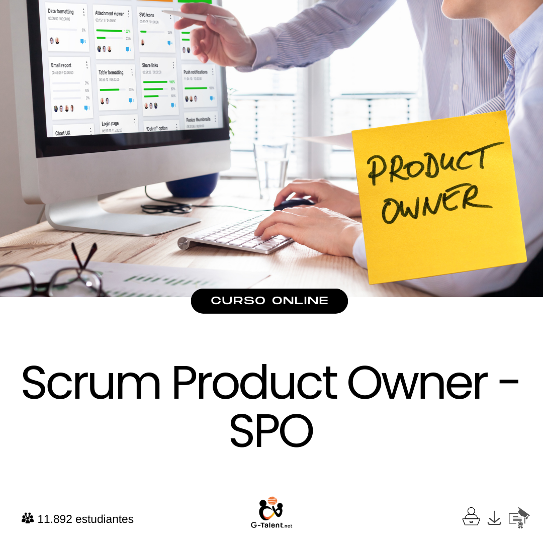 Scrum Product Owner - SPO.