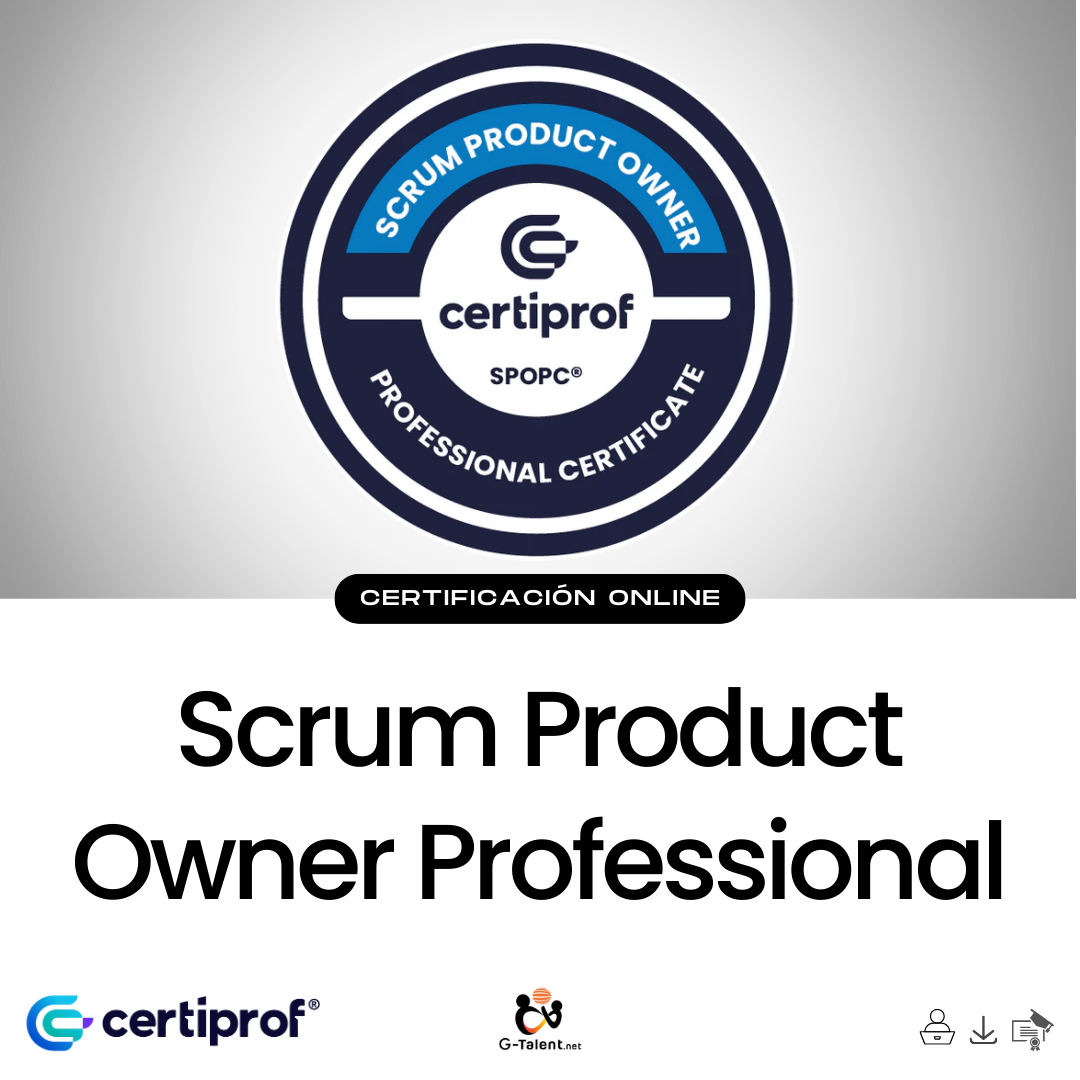 Certificación Scrum Product Owner Professional