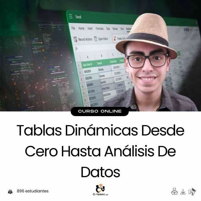 Tablas Dinámicas Desde Cero Hasta Análisis De Datos