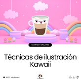 Técnicas de ilustración Kawaii.