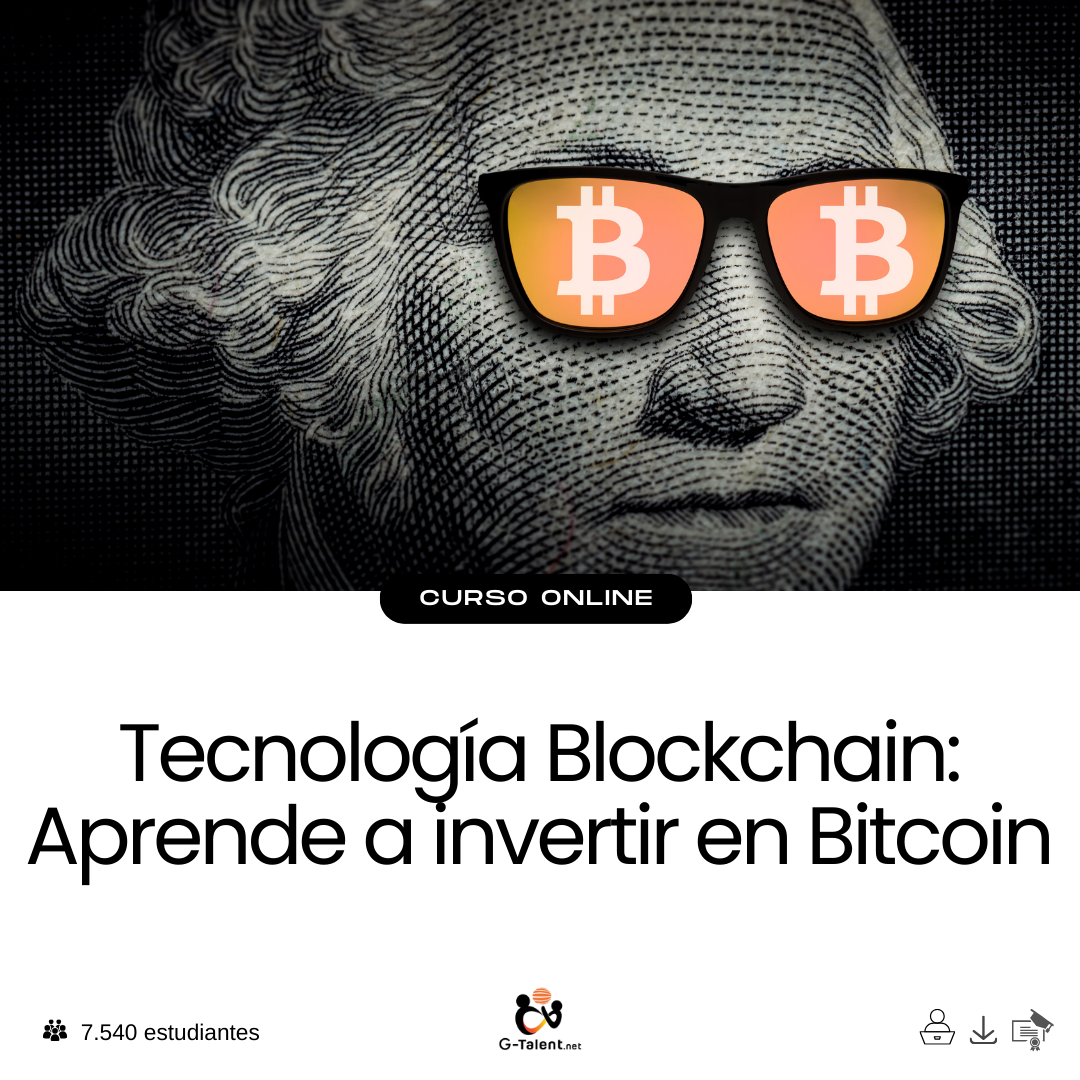 Tecnología Blockchain: Aprende a invertir en Bitcoin.